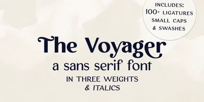 The Voyager Font