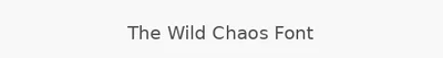 The Wild Chaos Font