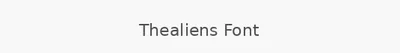 Thealiens Font