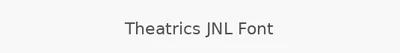 Theatrics JNL Font