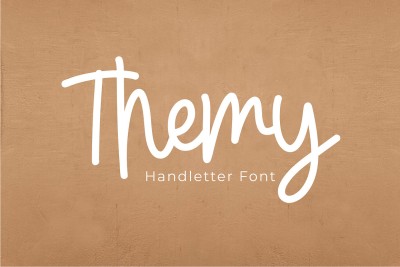 Themy Handletter Signature Font