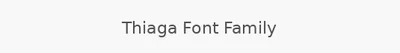 Thiaga Font Family