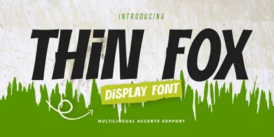Thin Fox Font