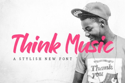 Think Music Script Font