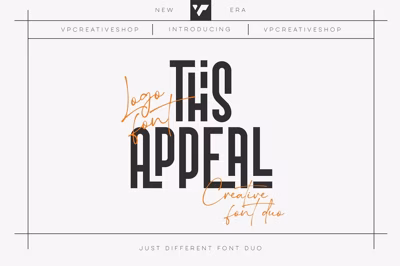 This Appeal - creative font duo Free Download