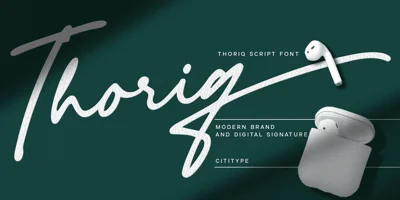 Thoriq Font