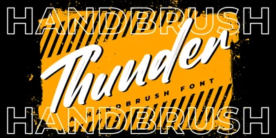 Thunder Font