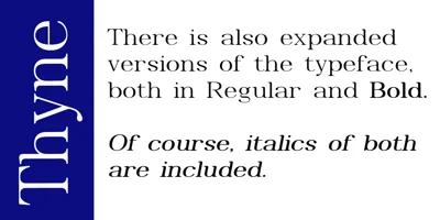 Thyne Font