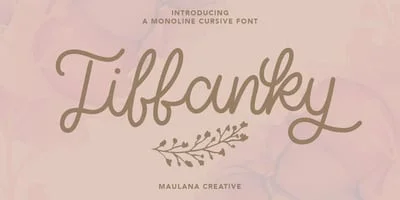 Tiffanky Font