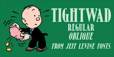 Tightwad JNL Font
