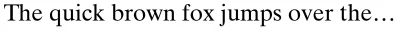 Times Ten Font