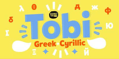 Tobi Greek Cyrillic Font