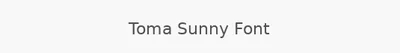 Toma Sunny Font