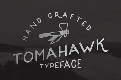 Tomahawk — Vintage Font
