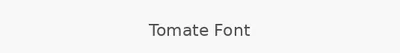 Tomate Font