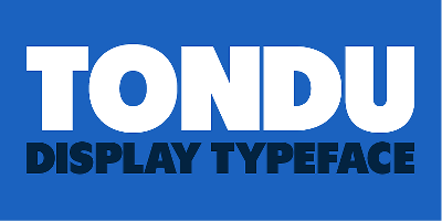 Tondu Font Free Download