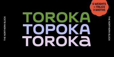 Toroka Font