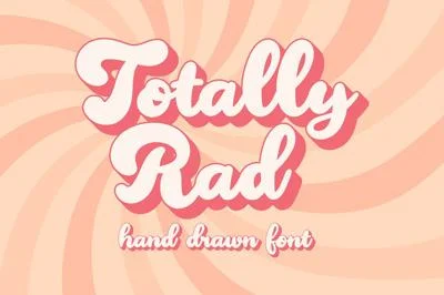 Totally Rad - Retro Font