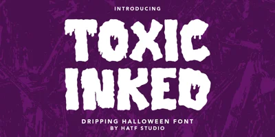 Toxic Inked Font