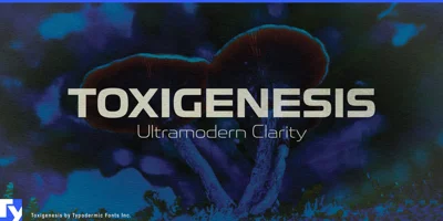 Toxigenesis Font