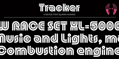 Tracker Font
