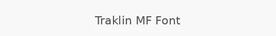 Traklin MF Font