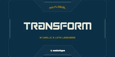 Transform Font