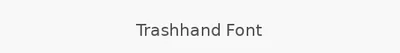 Trashhand Font