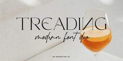 Treading Font