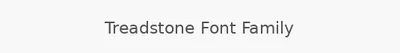 Treadstone Font Family