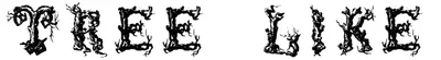 Treelike Font