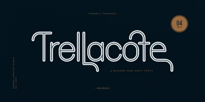 Trellacote Font