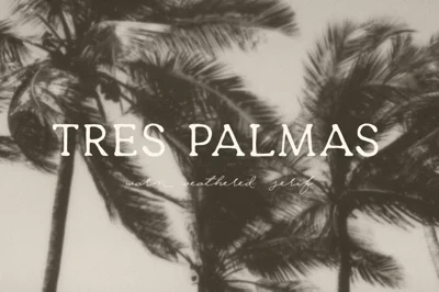 Tres Palmas Font