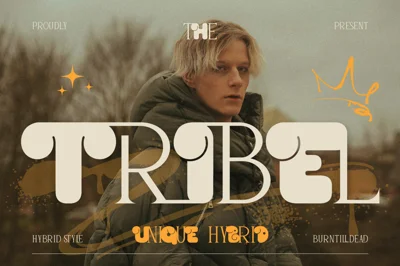 Tribel - Unique Hybrid Typeface