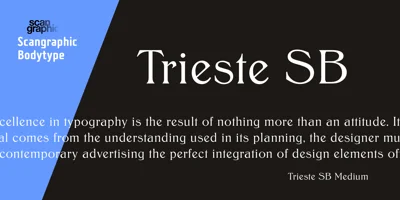 Trieste SB Font