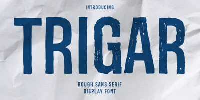 Trigar Font