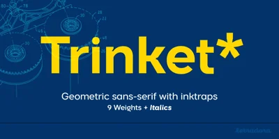 Trinket Font