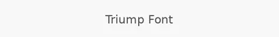 Triump Font
