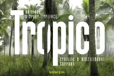 Tropico Font