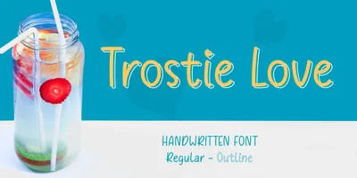 Trostie Love Font