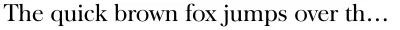 TS Baskerville Font