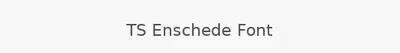 TS Enschede Font