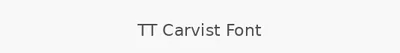 TT Carvist Font