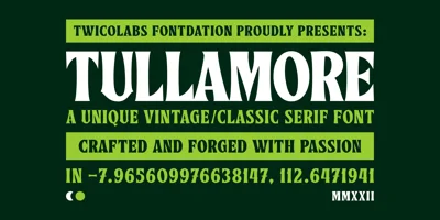 Tullamore Font
