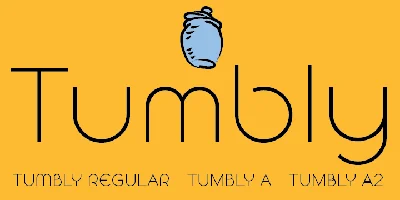 Tumbly Font
