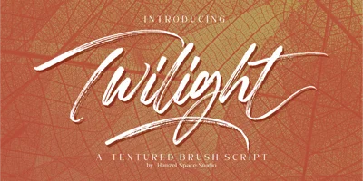 Twilight Brush Font