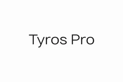 Tyros Pro Font