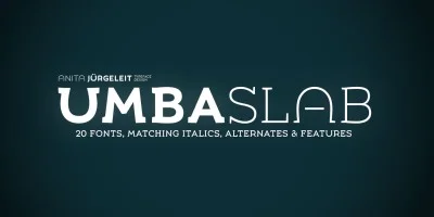 Umba Slab Font