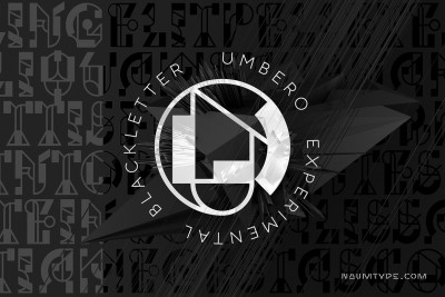 Umbero | Experimental Blackletter Font