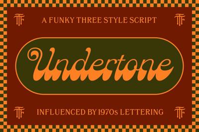 Undertone - Variable Script Font Free Download